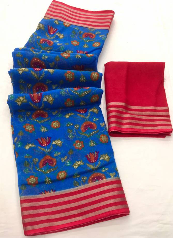 SR Ruchika Printed Ethnic Wear Wholesale Designer Sarees Catalog